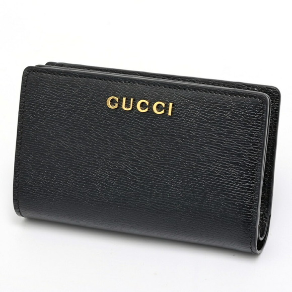 GUCCI Black Leather Wallet - Picture 1 of 7